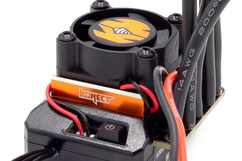 KONECT 1/10 Konect Elite 100 Amp 2S racing ESC with program card - 3