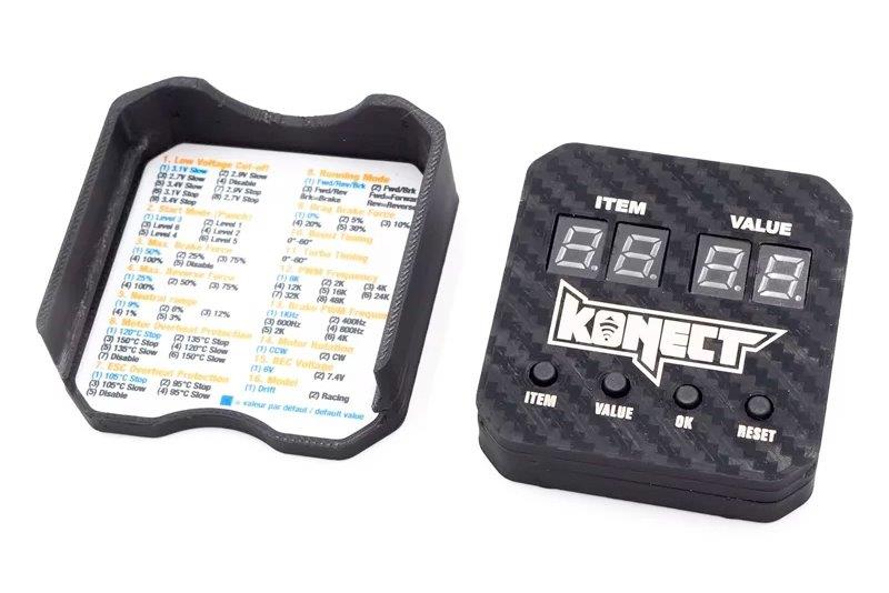 KONECT 1/10 Konect Elite 100 Amp 2S racing ESC with program card - 9