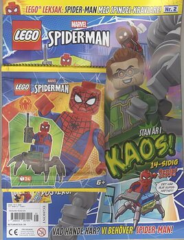 LEGO nr 5 2026, LEGO Spider-Man med spindel-kravlare!