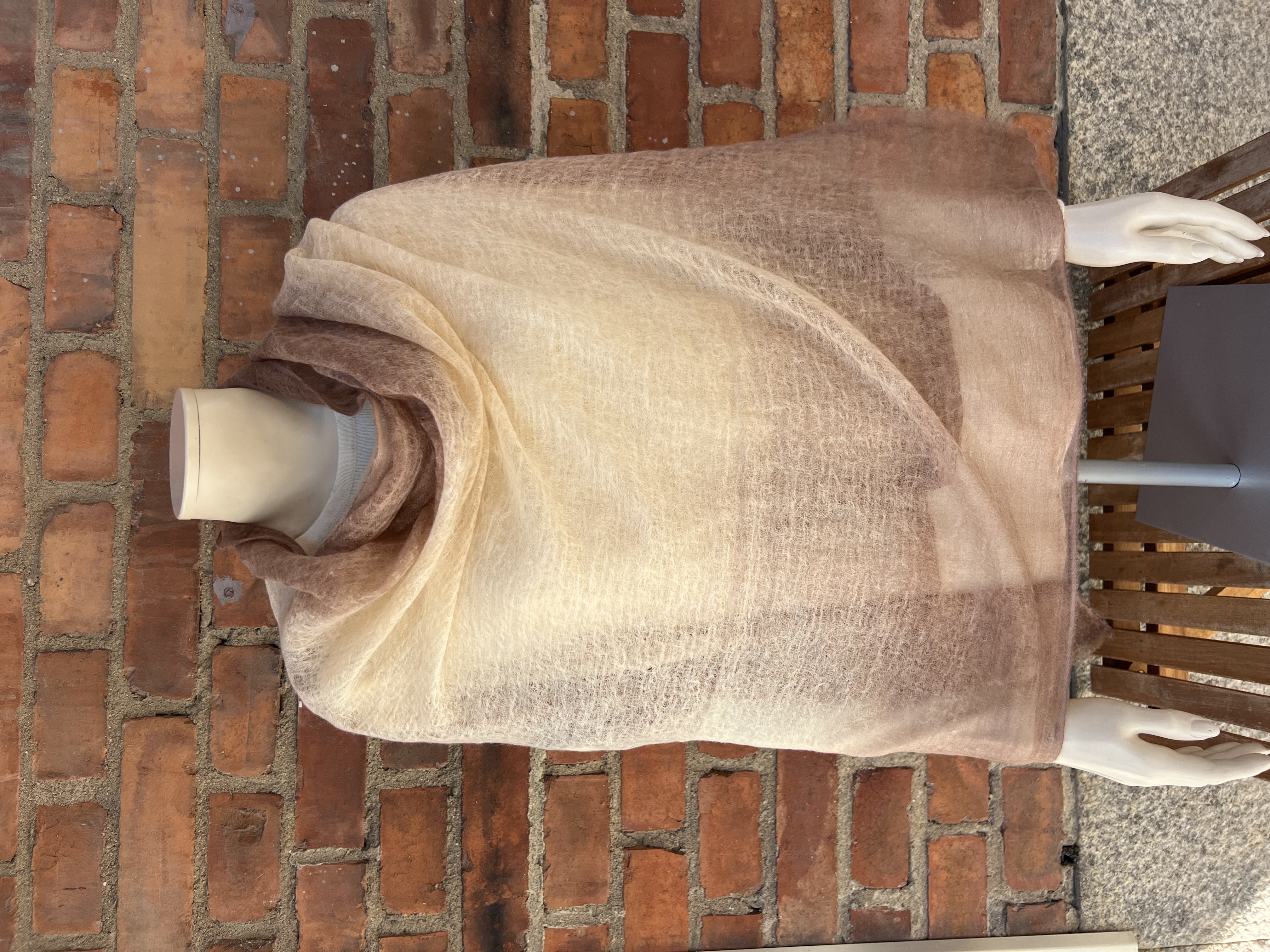 Gran Sasso - Babycashmere sjal  - 5