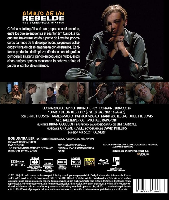 The Basketball Diaries (ej svensk text) (Blu-ray) - 2