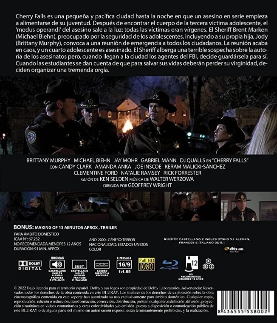 Cherry Falls (ej svensk text) (Blu-ray) - 2
