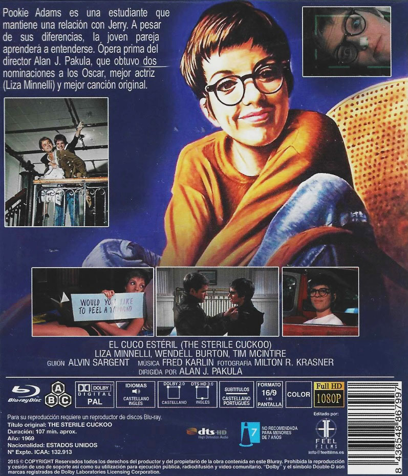 The Sterile Cuckoo (ej svensk text) (Blu-ray) - 2