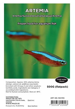 Frysta Artemia 500 g