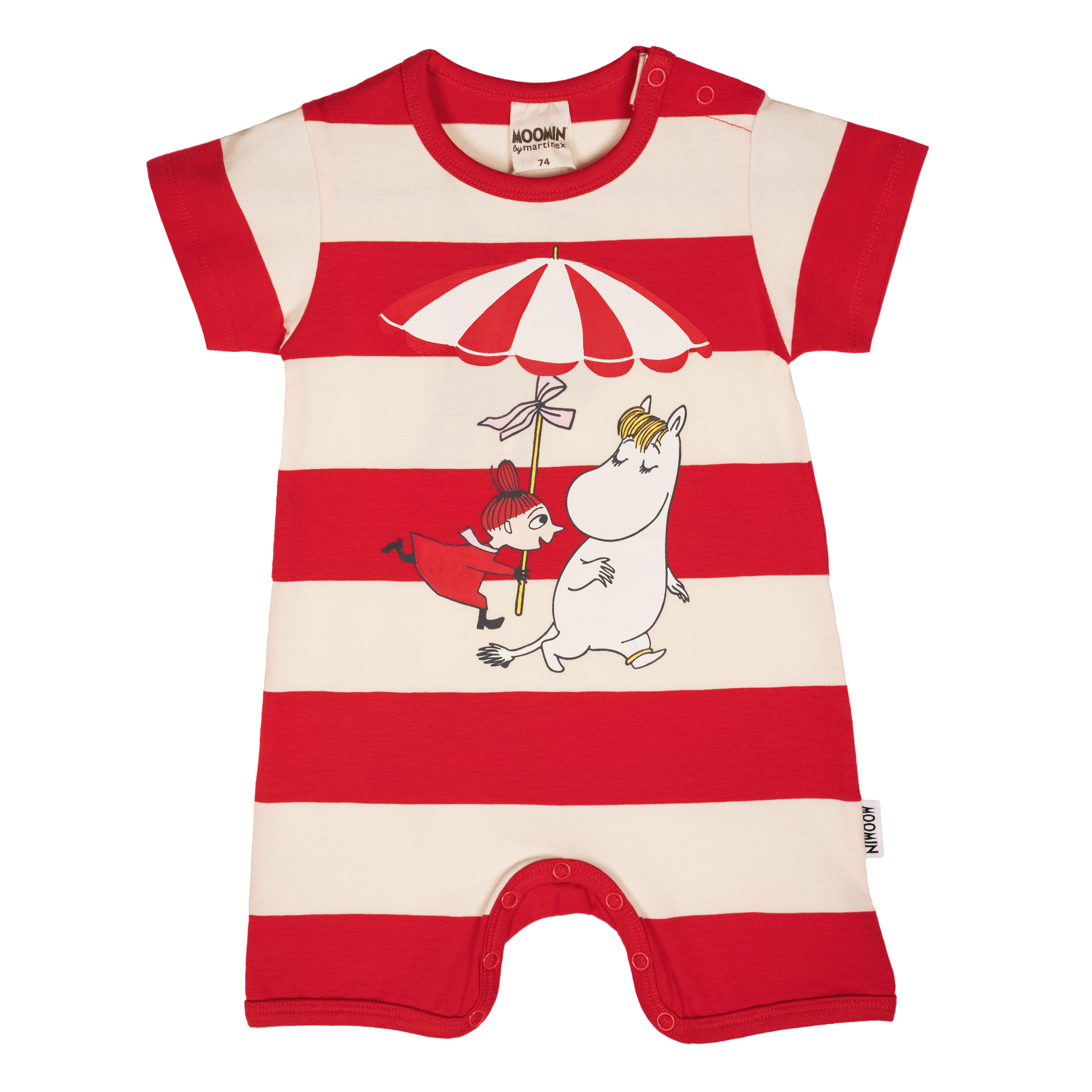 Playsuit Mumin Snäckstrand