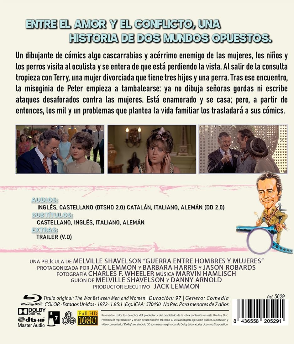 The War Between Men And Women (ej svensk text) (Blu-ray) - 2