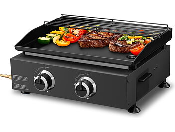 Austin and Barbeque AABQ Plancha 2-bränn