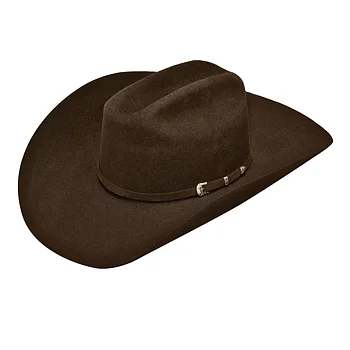 Ariat 3 X cowboyhatt brun 