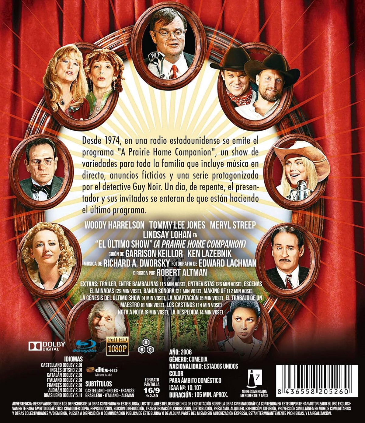 A Prairie Home Companion (ej svensk text) (Blu-ray) - 2
