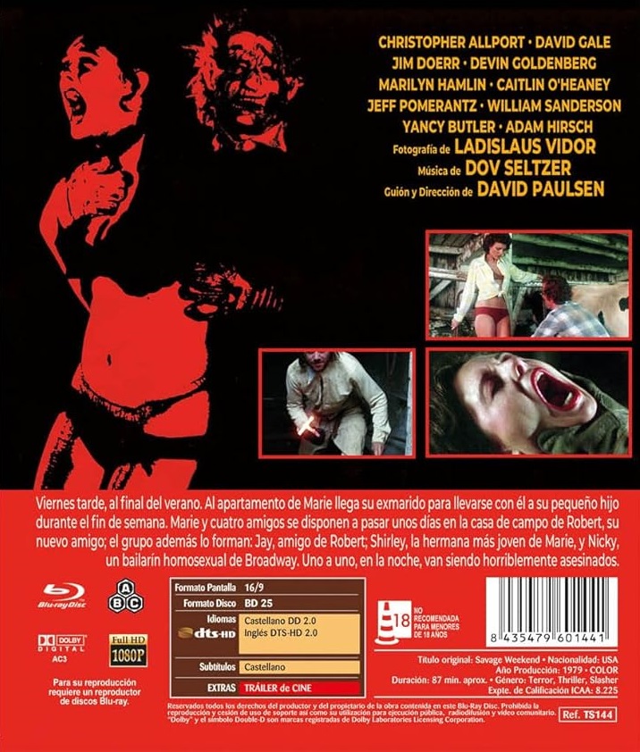 Savage Weekend (ej svensk text) (Blu-ray) - 2