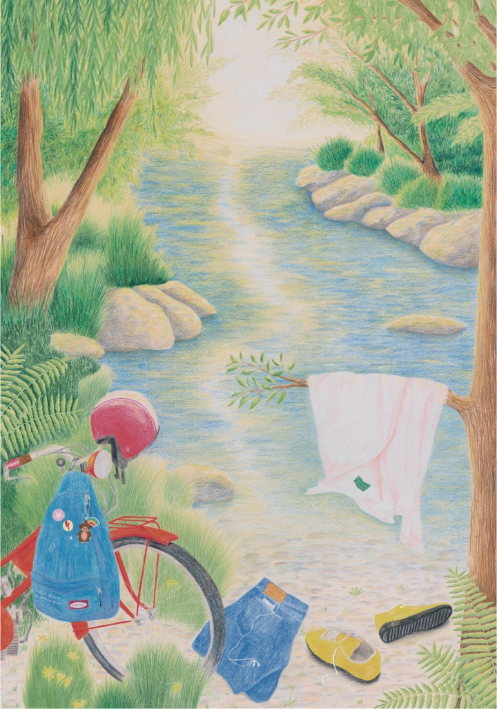 Pussel "To take a dip" - 3