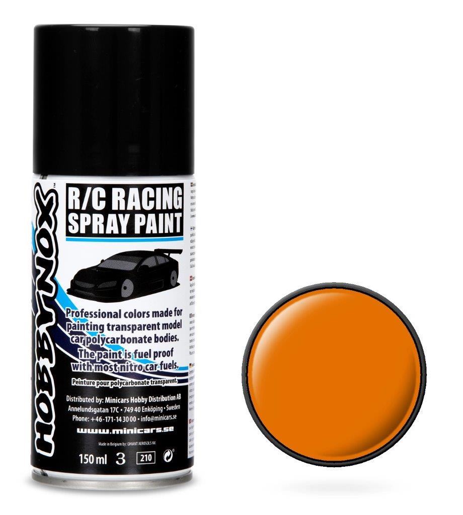 HOBBYNOX Orange R/C Racing Spray Färg 150 ml