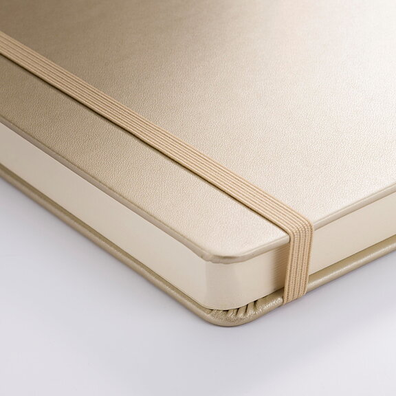 Sketchbook White Gold 12 x 12 cm / Skissblock vitguld 12 x 12 cm - 2