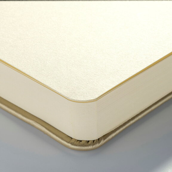 Sketchbook White Gold 12 x 12 cm / Skissblock vitguld 12 x 12 cm - 3