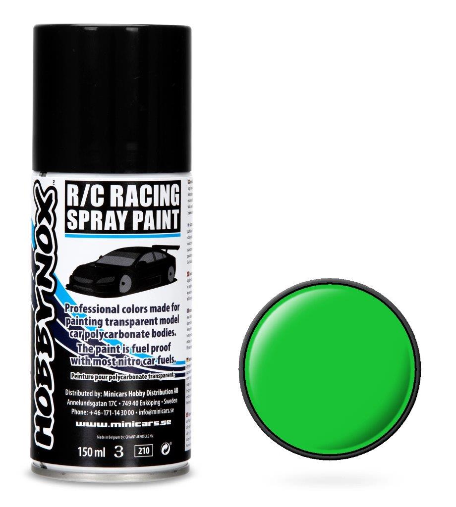 HOBBYNOX Ljus Grön R/C Racing Spray Färg 150 ml