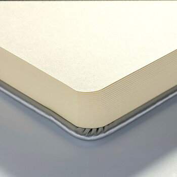 Sketchbook Shiny Silver 12 x 12 cm / Skissblock blank silver 12 x 12 cm