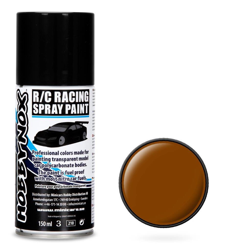HOBBYNOX Brun R/C Racing Spray Färg 150 ml
