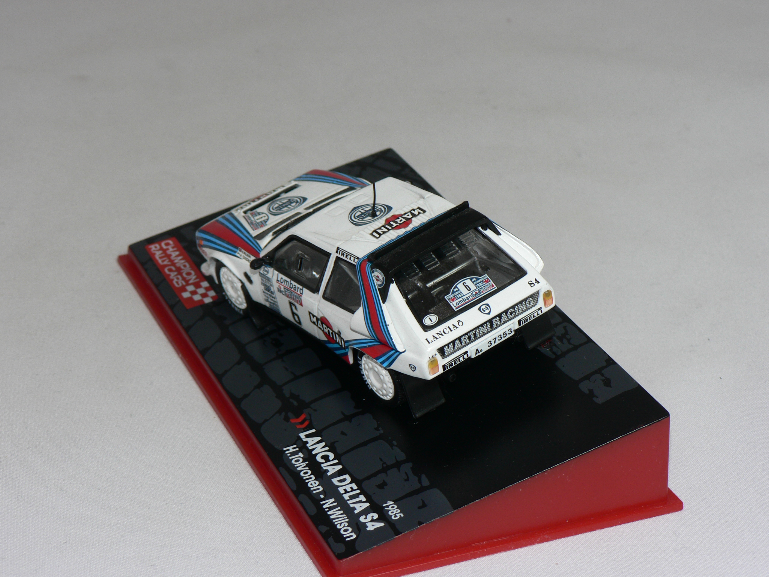 Lancia Delta  S4  #6 1985    ( H. Toivonen  N.Wilson  1:43    Campion Rally car - 2