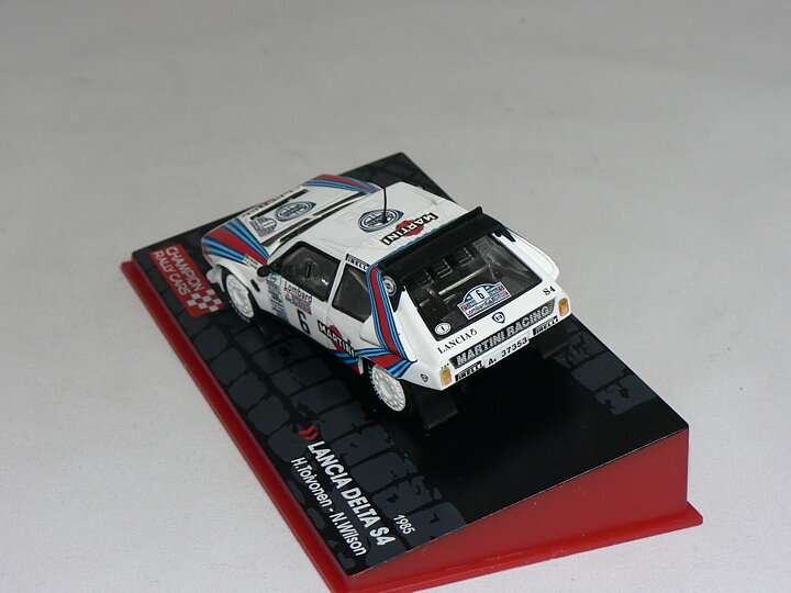 Lancia Delta  S4  #6 1985    ( H. Toivonen  N.Wilson  1:43    Campion Rally car