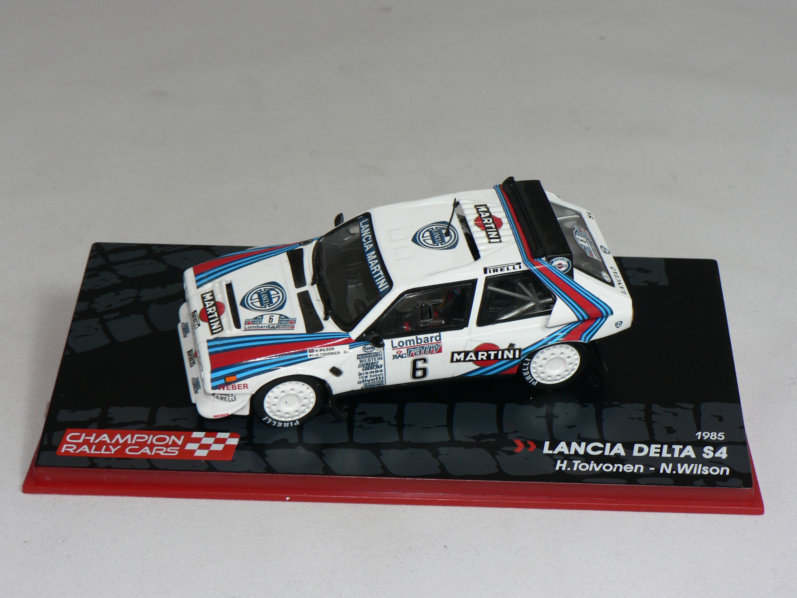 Lancia Delta  S4  #6 1985    ( H. Toivonen  N.Wilson  1:43    Campion Rally car - 3