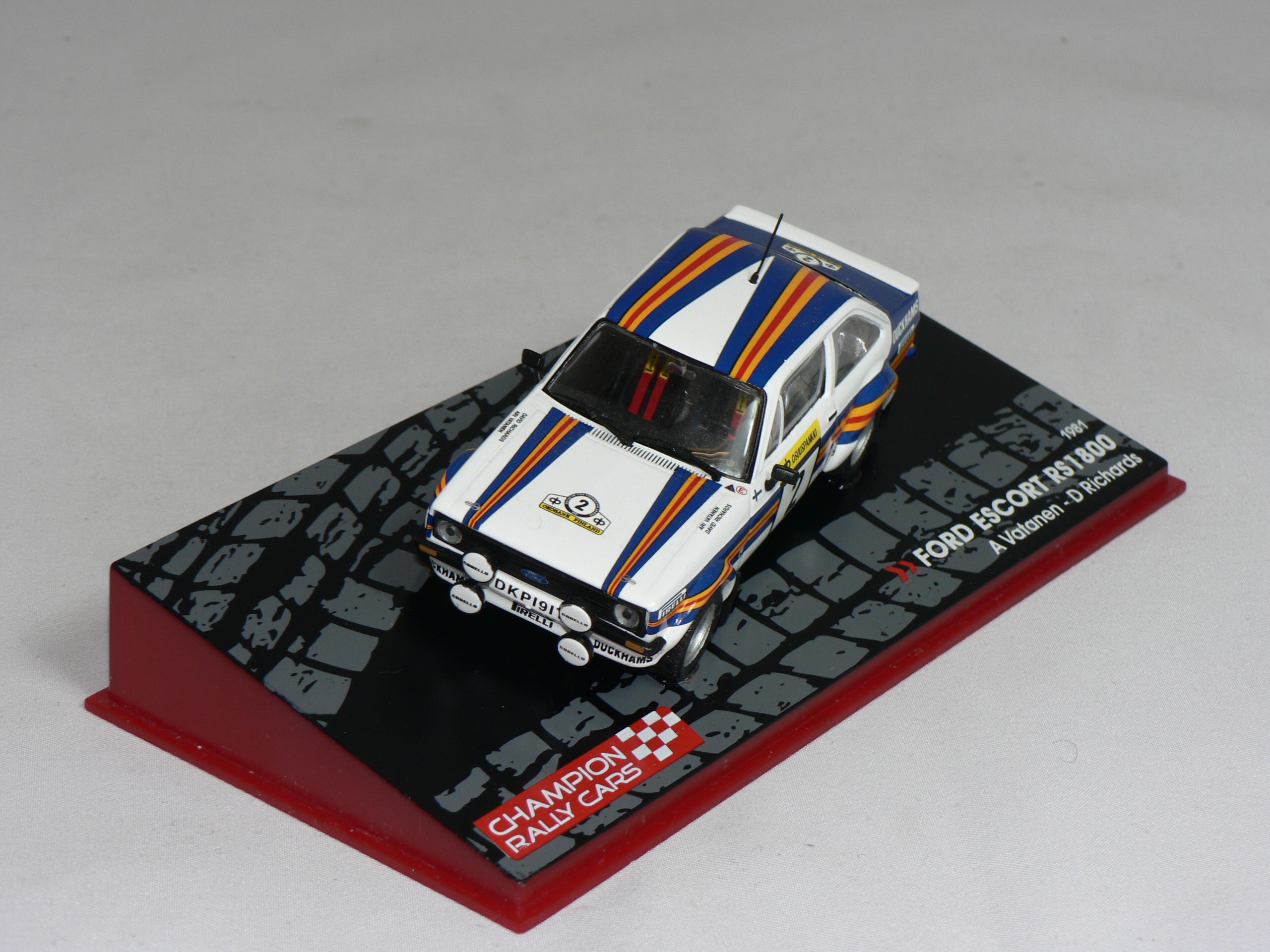 Ford  Escort  Rs 1800  #2  1981   A. Vatanen- D.Richards  1:43  Champion Rally cars