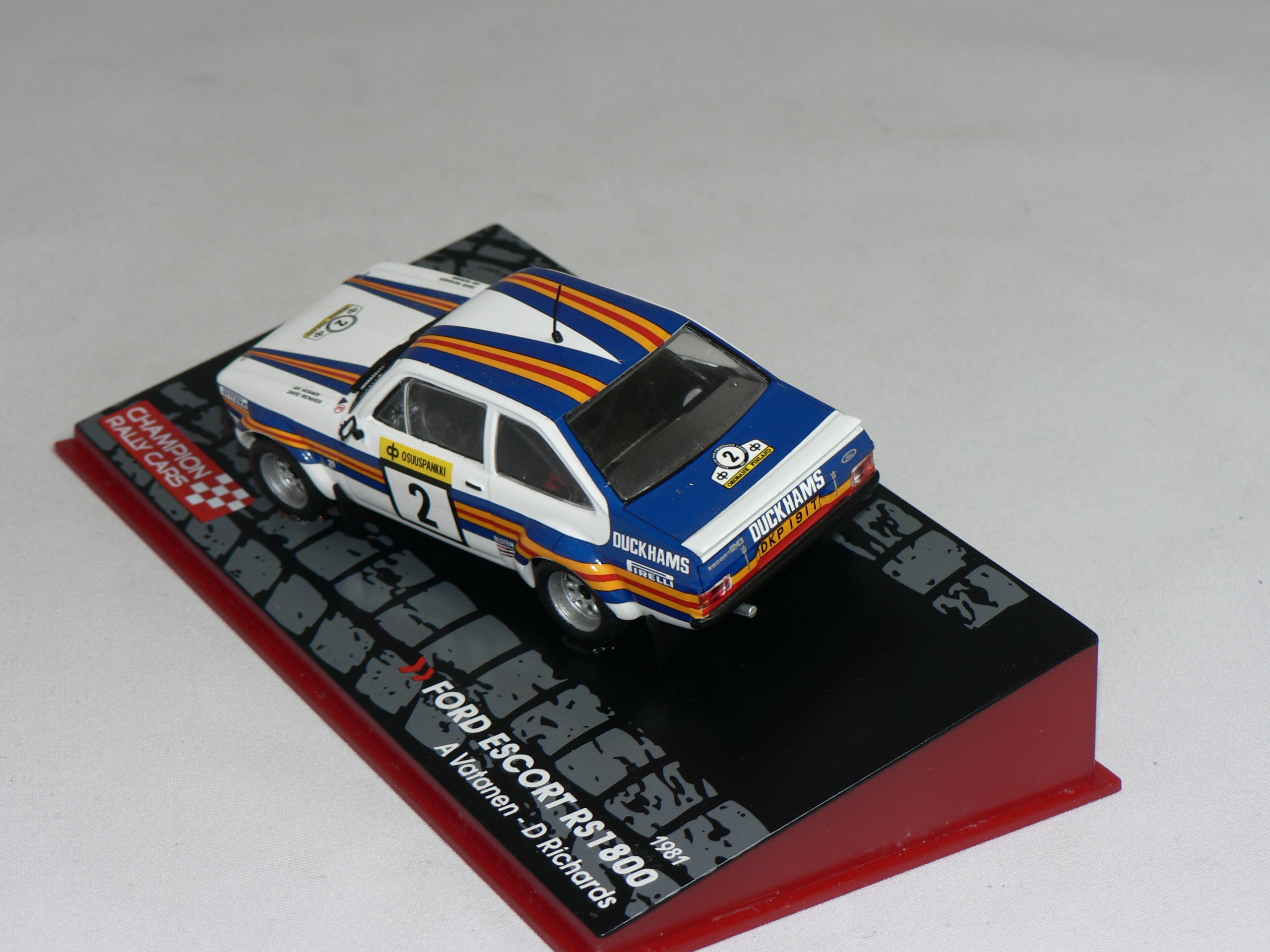 Ford  Escort  Rs 1800  #2  1981   A. Vatanen- D.Richards  1:43  Champion Rally cars - 2