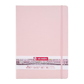 SketchBook Pastel Pink 21 x 30 cm / Skissblock pastellrosa 21 x 30 cm
