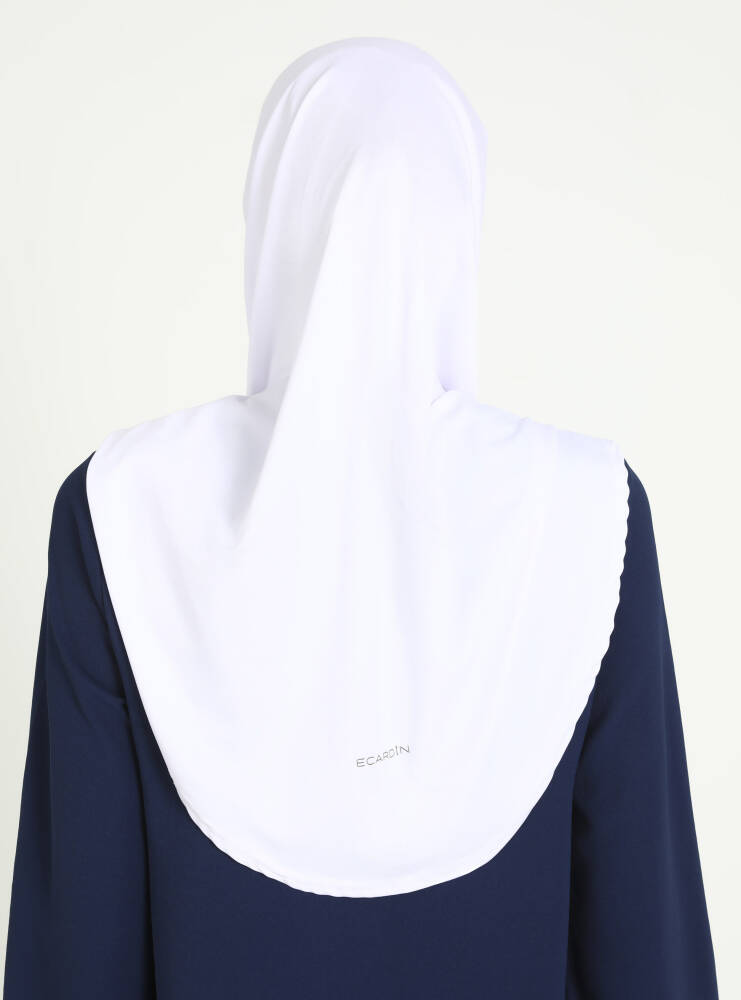 Hijab - Instant Square Jersey - White - 3