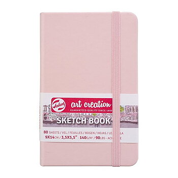 SketchBook Pastel Pink 9 x 14 cm / Skissblock pastellrosa 9 x 14 cm