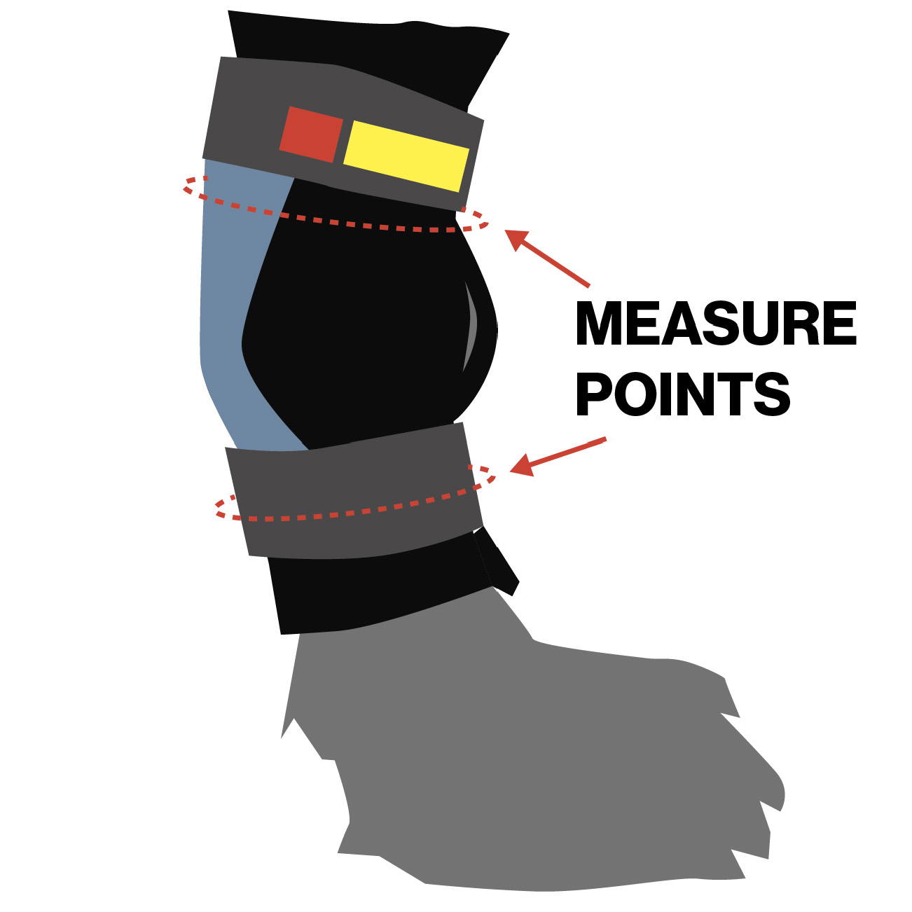 Out-n-out® Carpal Pad protection | Yulex® Skydd för Karpaldyna - 3