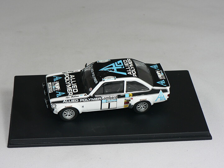 Ford ESCORT II RS 1800 TEAM ALLIED POLYMER #2  1975 MAKINEN - LIDDON   1:43 Trofeu