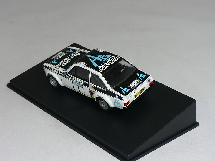 Ford ESCORT II RS 1800 TEAM ALLIED POLYMER #2  1975 MAKINEN - LIDDON   1:43 Trofeu