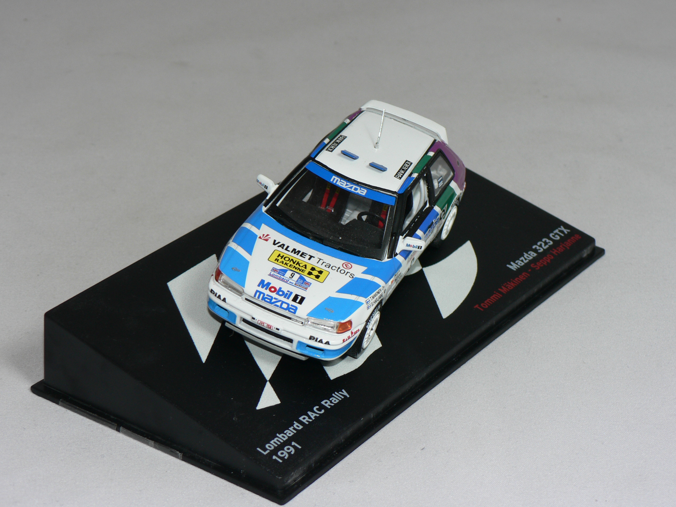 Mazda 323 GTX #9  1991  T. Mäkinen- S.Harjanne 1:43  Champion Rally Cars