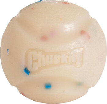 Hundleksak Chuckit Födelsedagsboll Medium Ø 6cm Multi