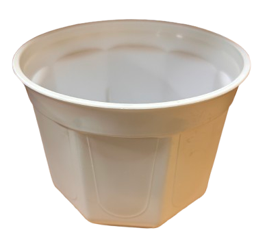 3 plastkrukor vita 
