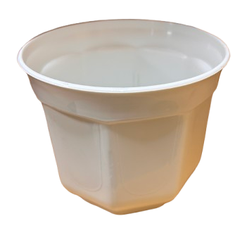 2 st vita plastkrukor 