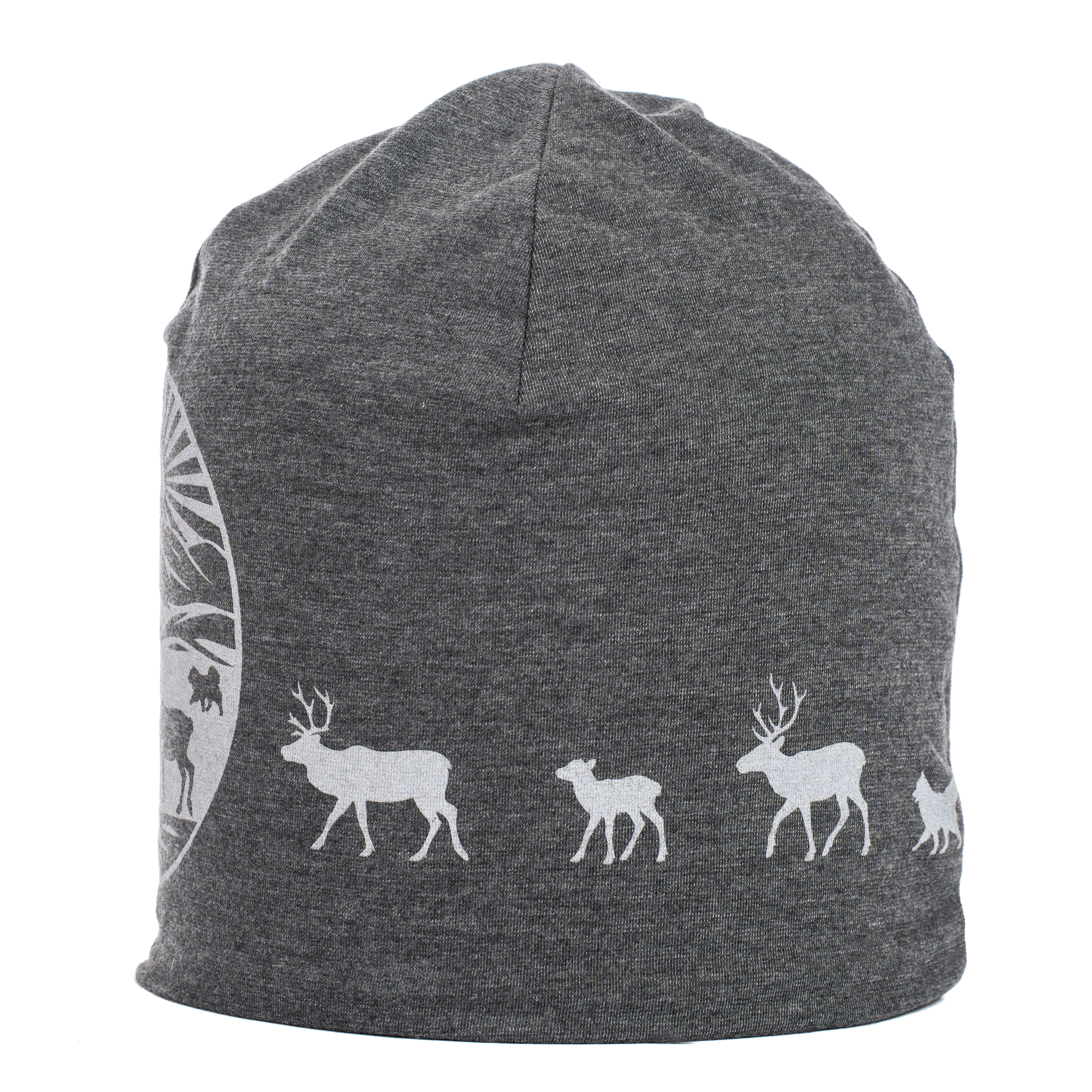 Reflective beanie winter Into the Fjäll grey - 2