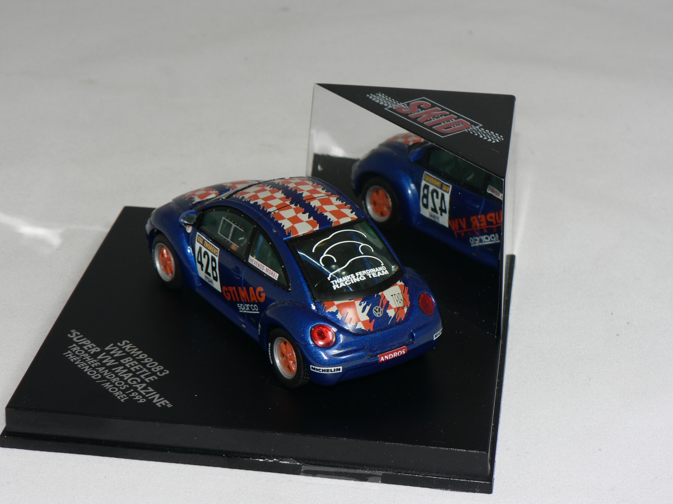 VW  Beetle   #42B  1999  " Supre VW Magazine "  Thevenod-Morel  1:43 Skid/Vitesse - 2