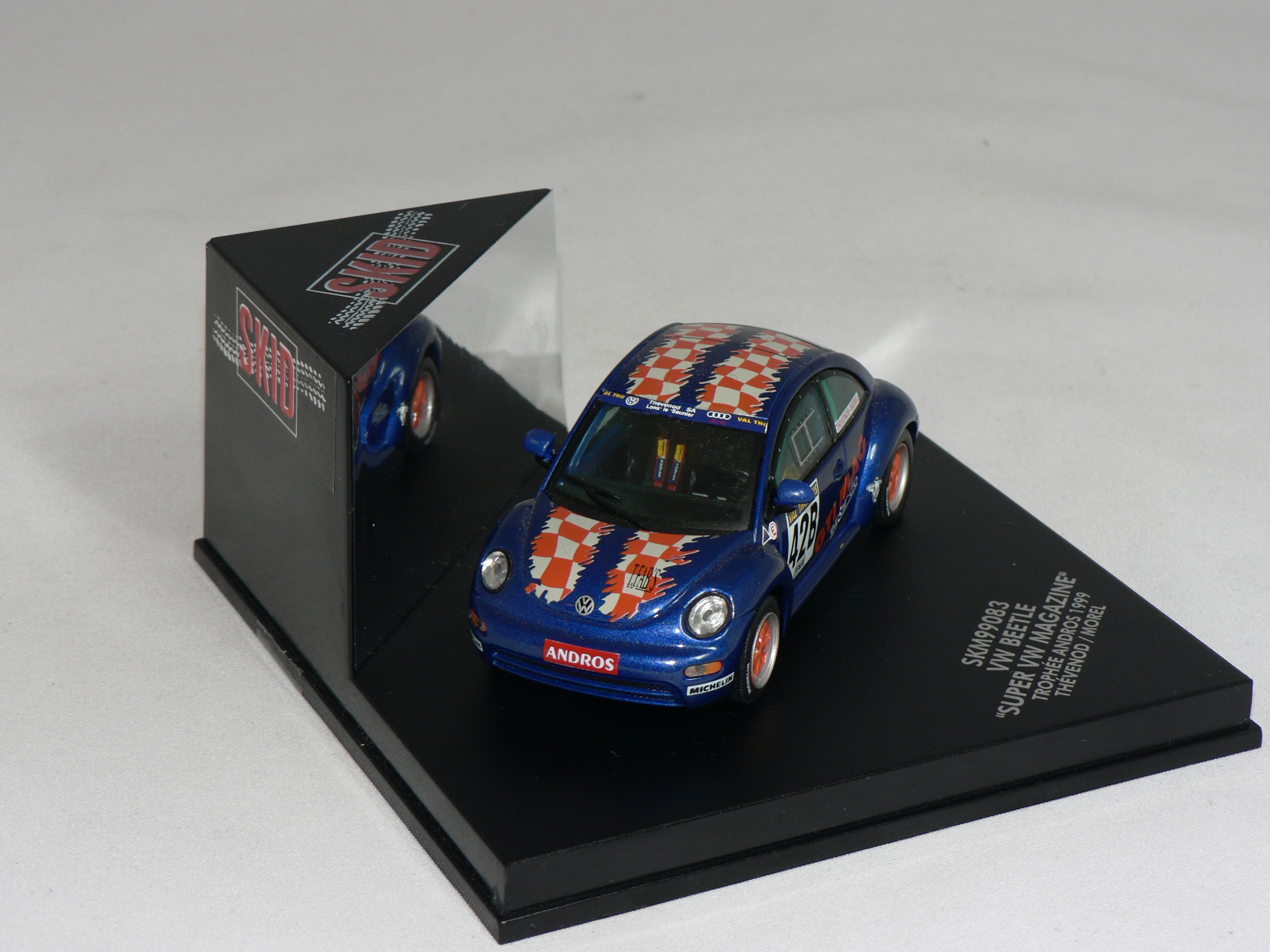 VW  Beetle   #42B  1999  " Supre VW Magazine "  Thevenod-Morel  1:43 Skid/Vitesse