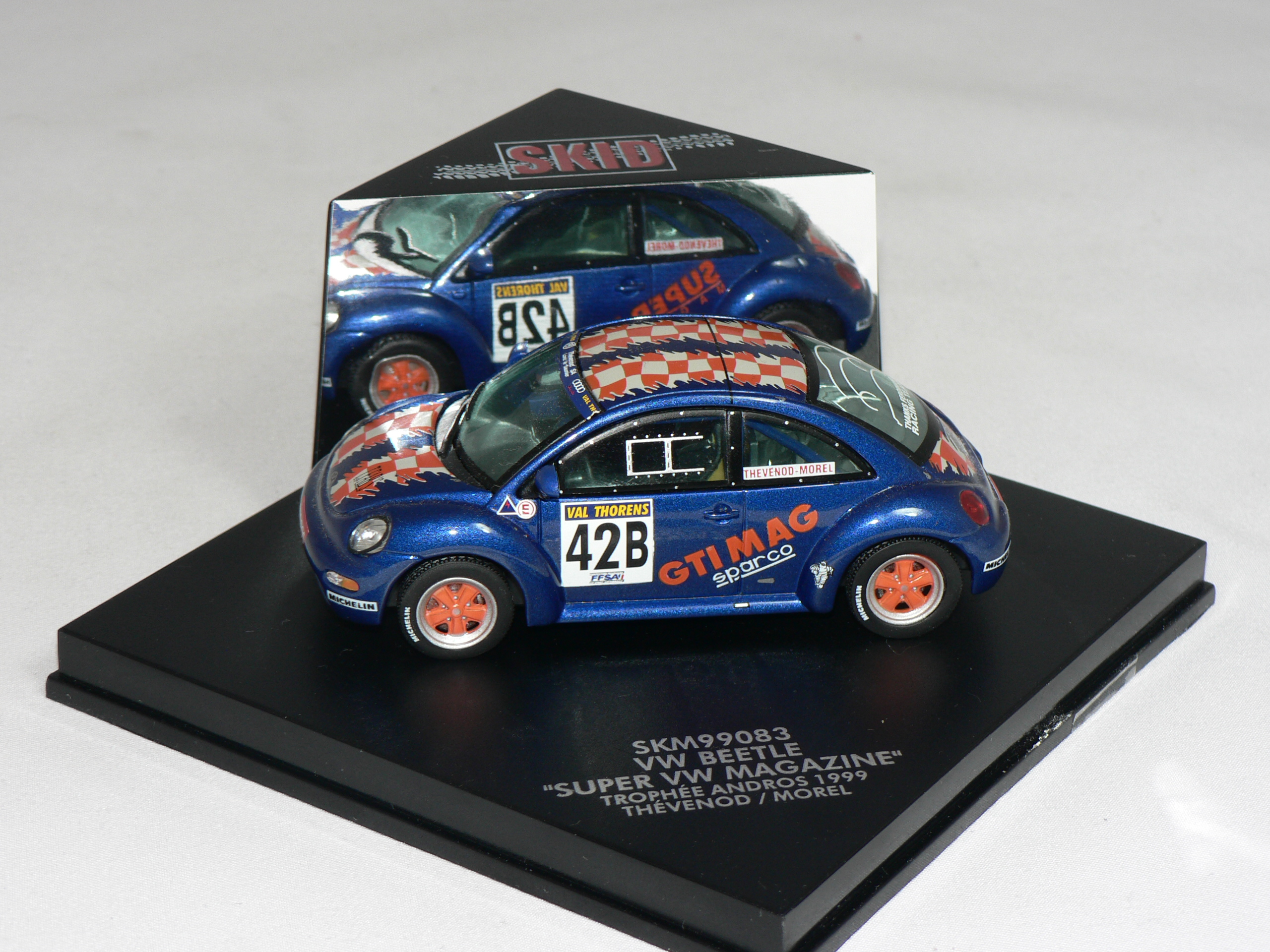 VW  Beetle   #42B  1999  " Supre VW Magazine "  Thevenod-Morel  1:43 Skid/Vitesse - 3