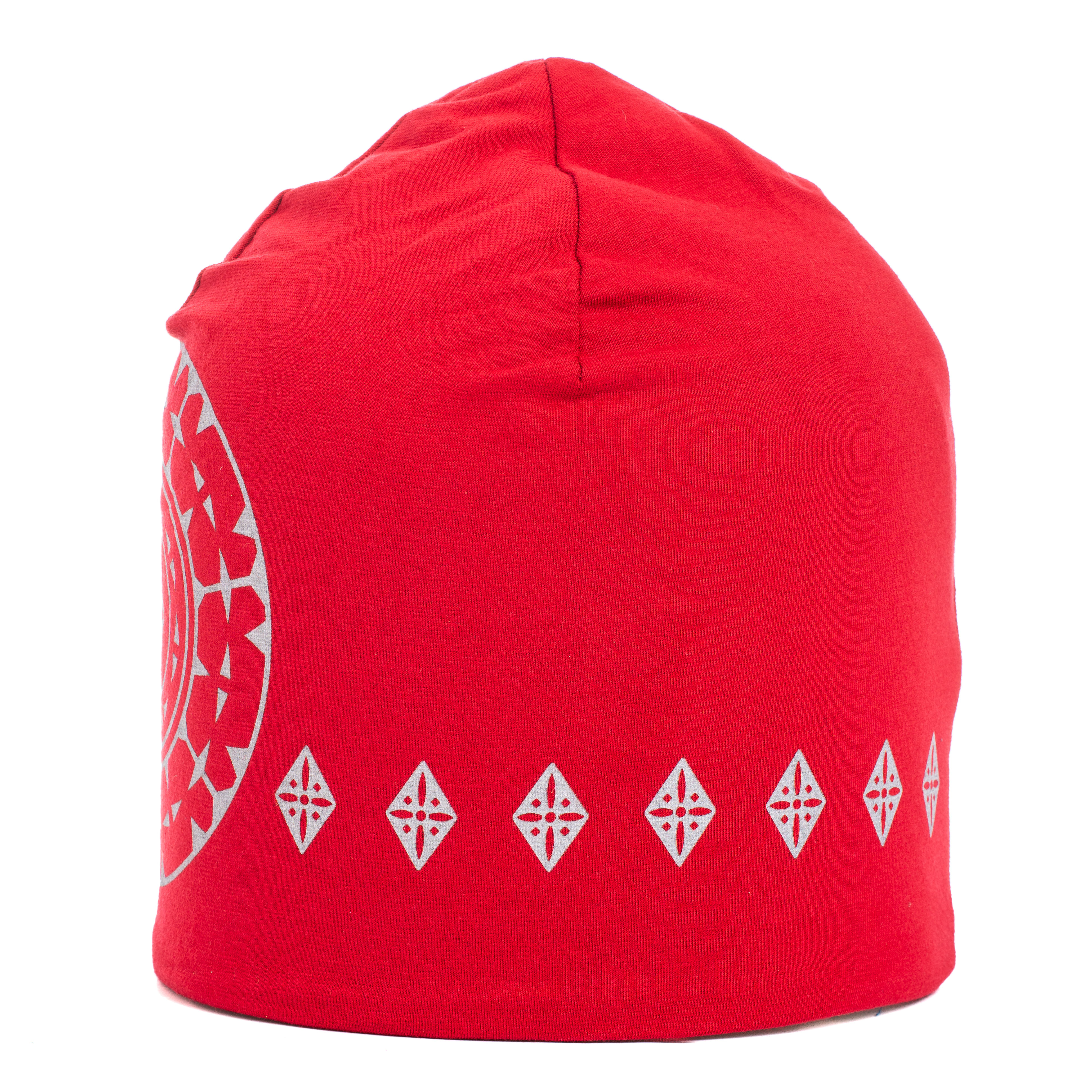 Reflective beanie winter Hävvi red - 2