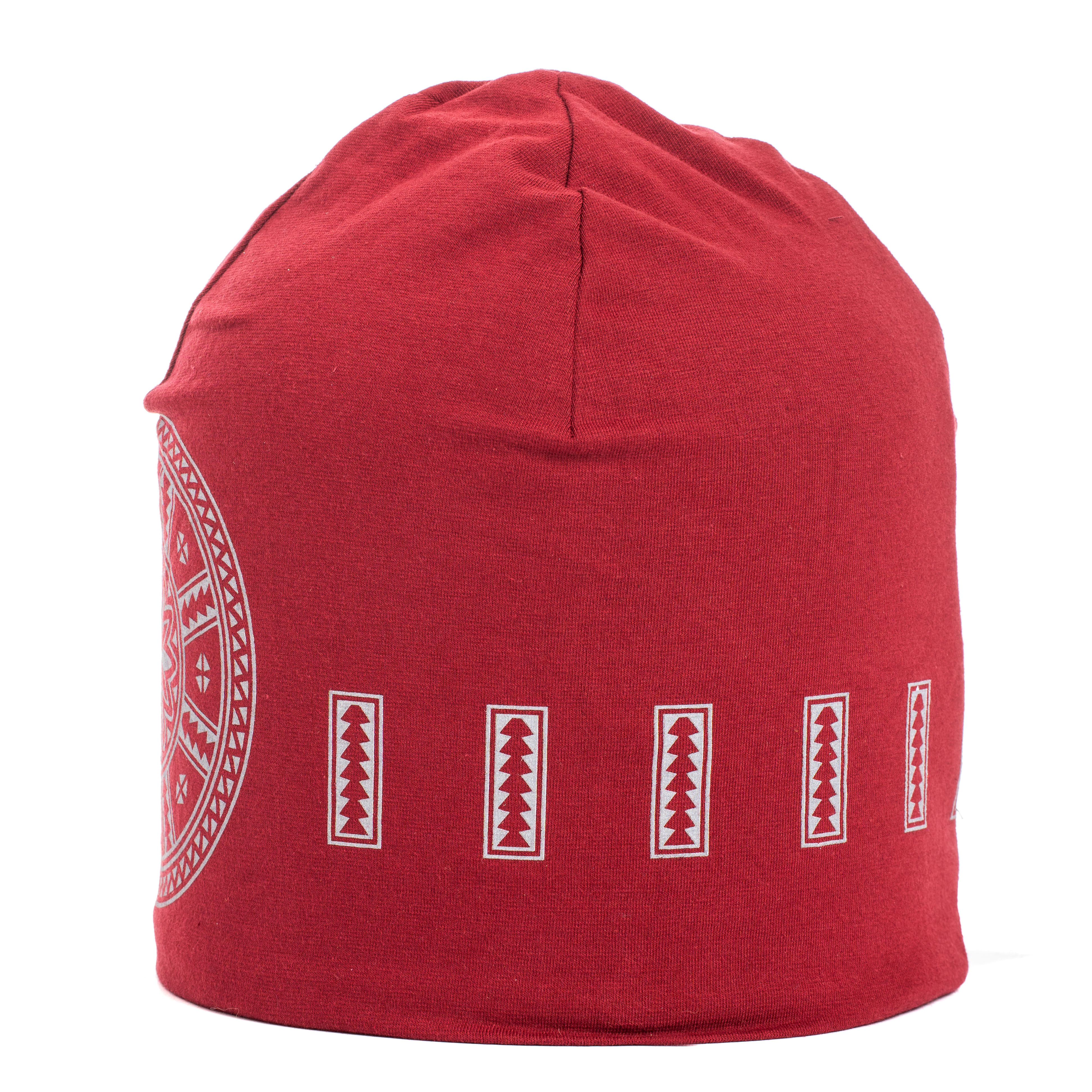 Reflective beanie winter Ritni wine - 2