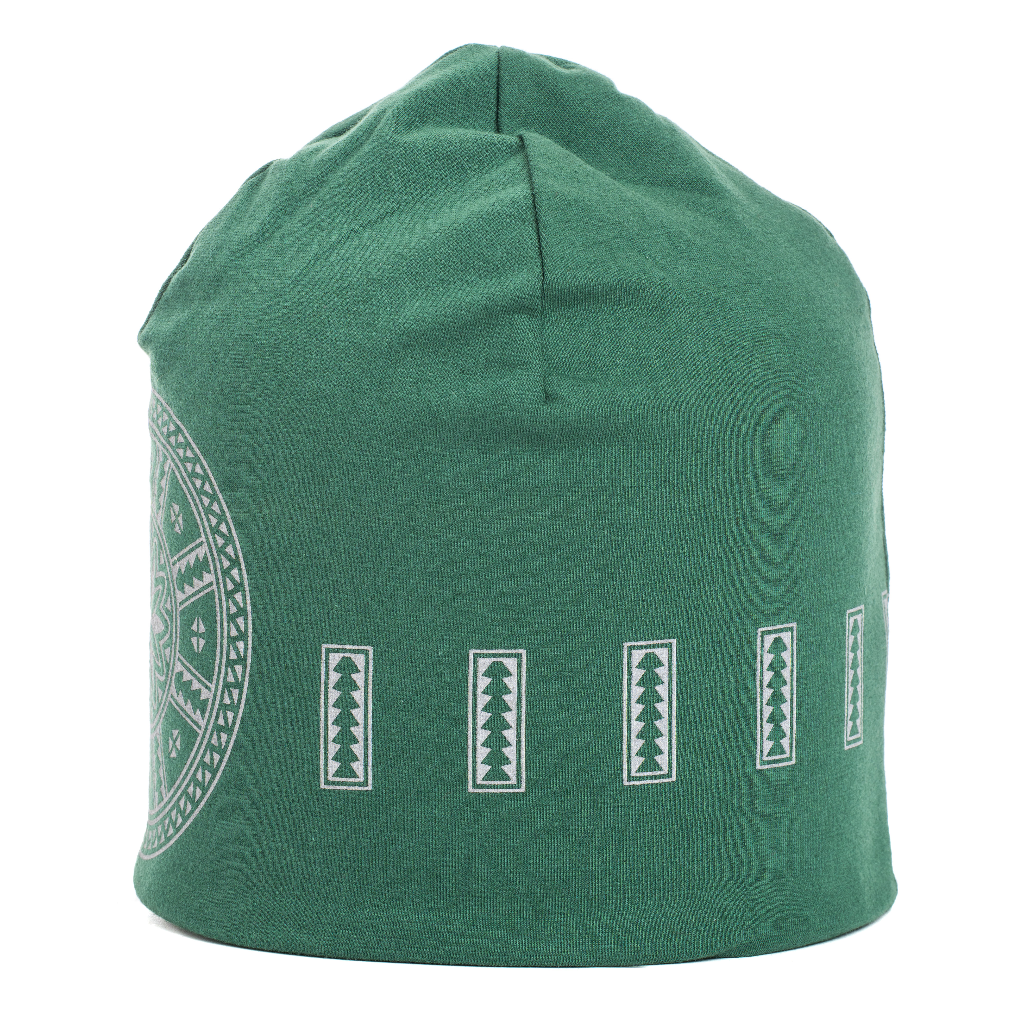 Reflective beanie winter Ritni forest green - 2