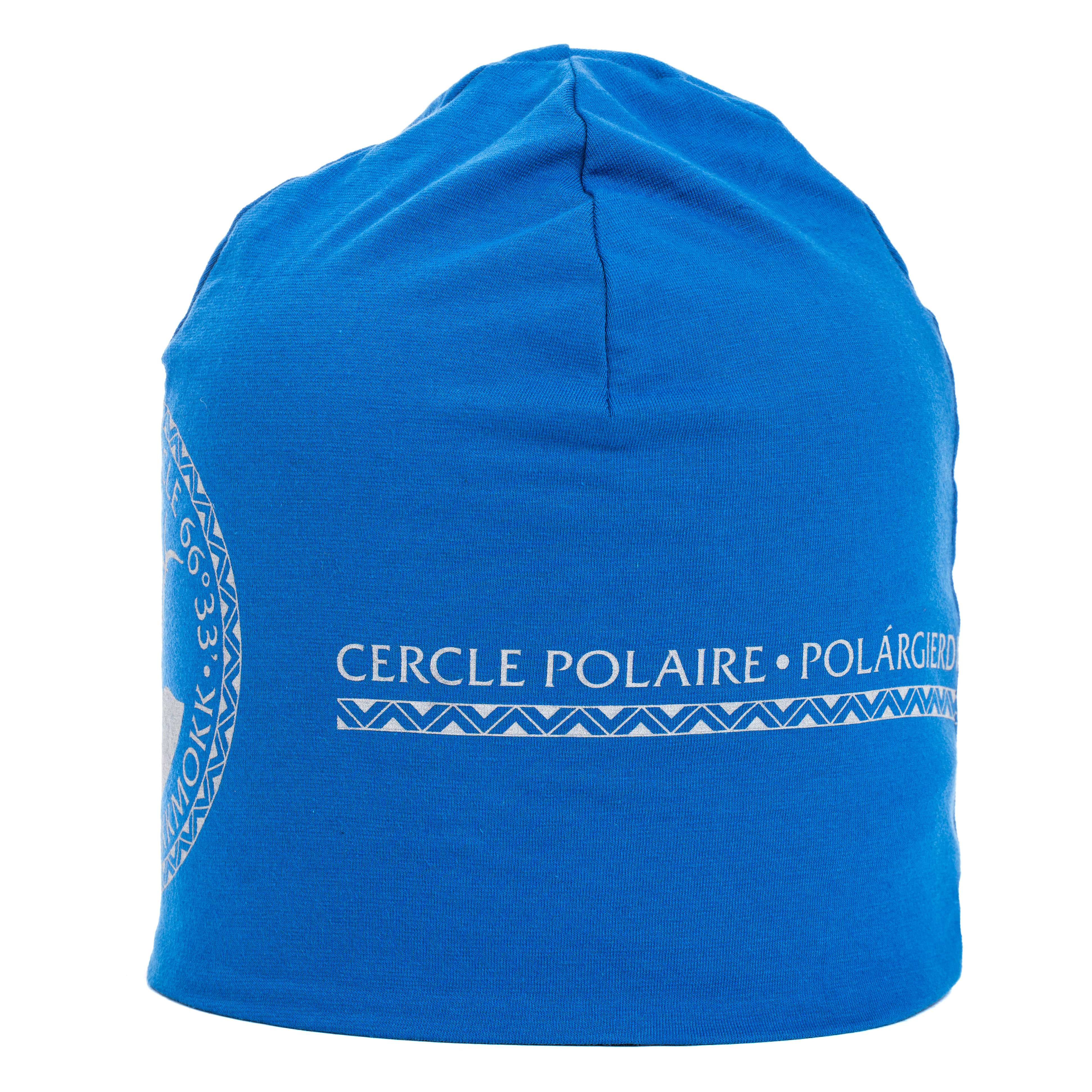 Reflective beanie winter Arctic Circle royal blue - 2