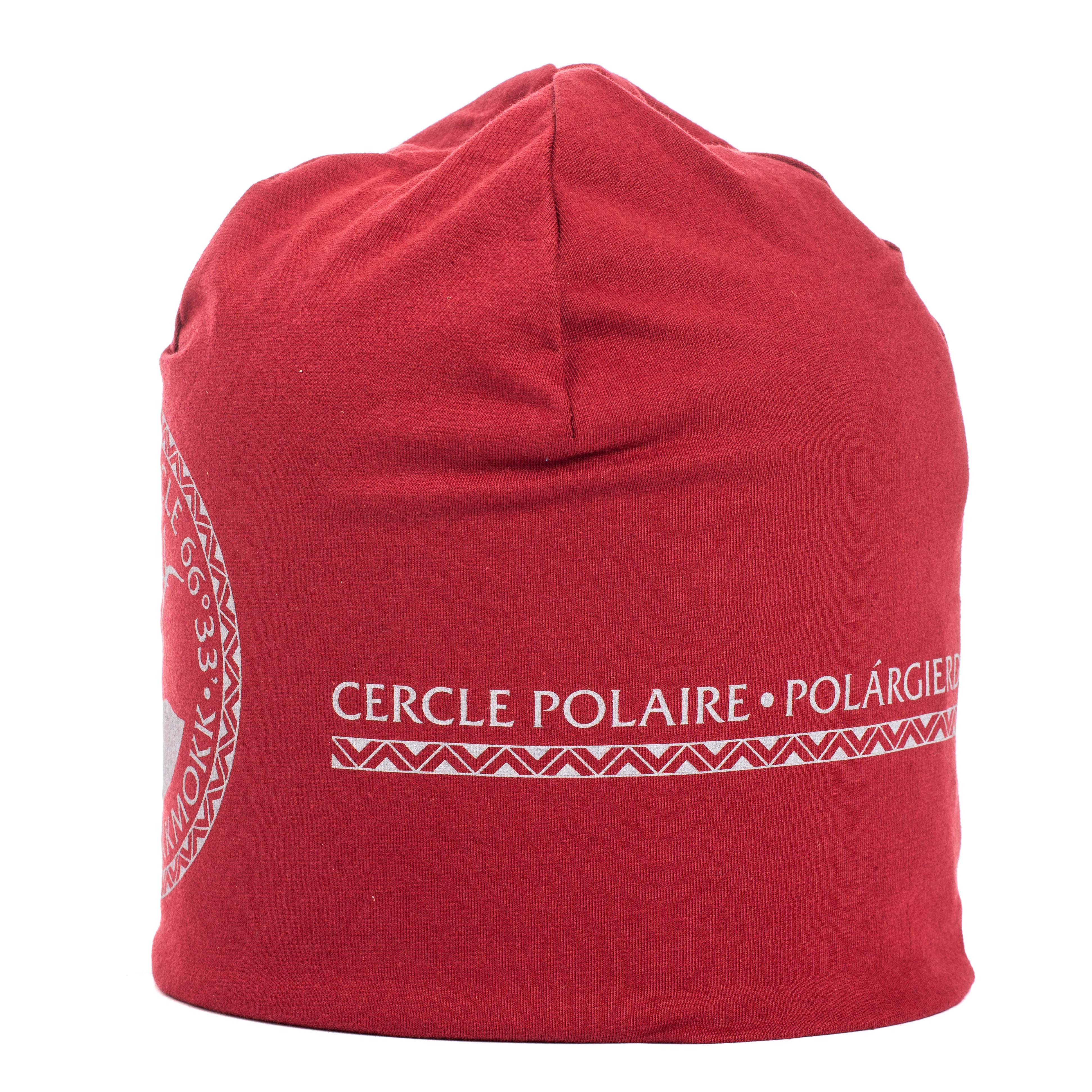 Reflective beanie winter Arctic Circle wine - 2