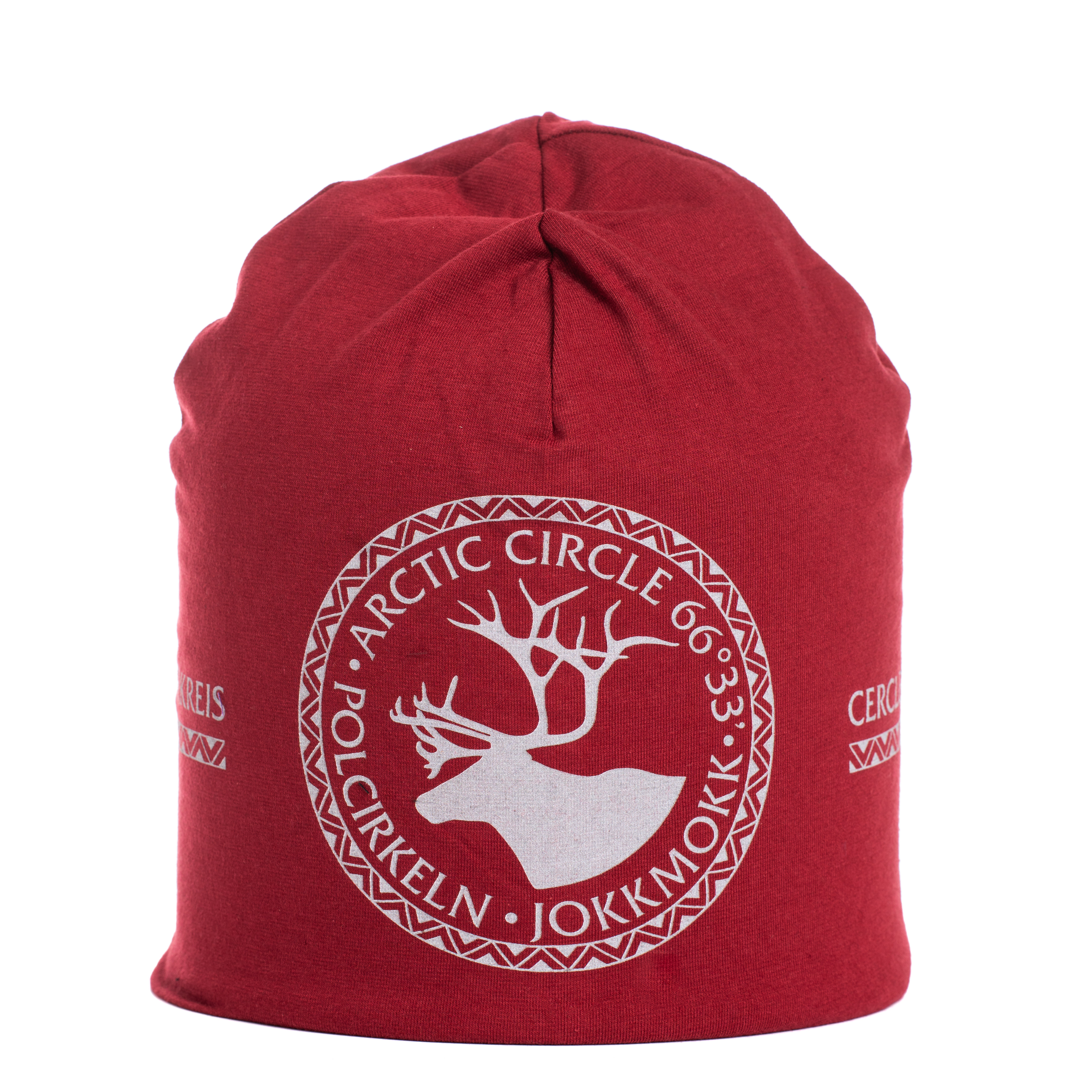 Reflective beanie winter Arctic Circle wine