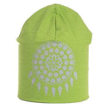 Reflective beanie Risku olive