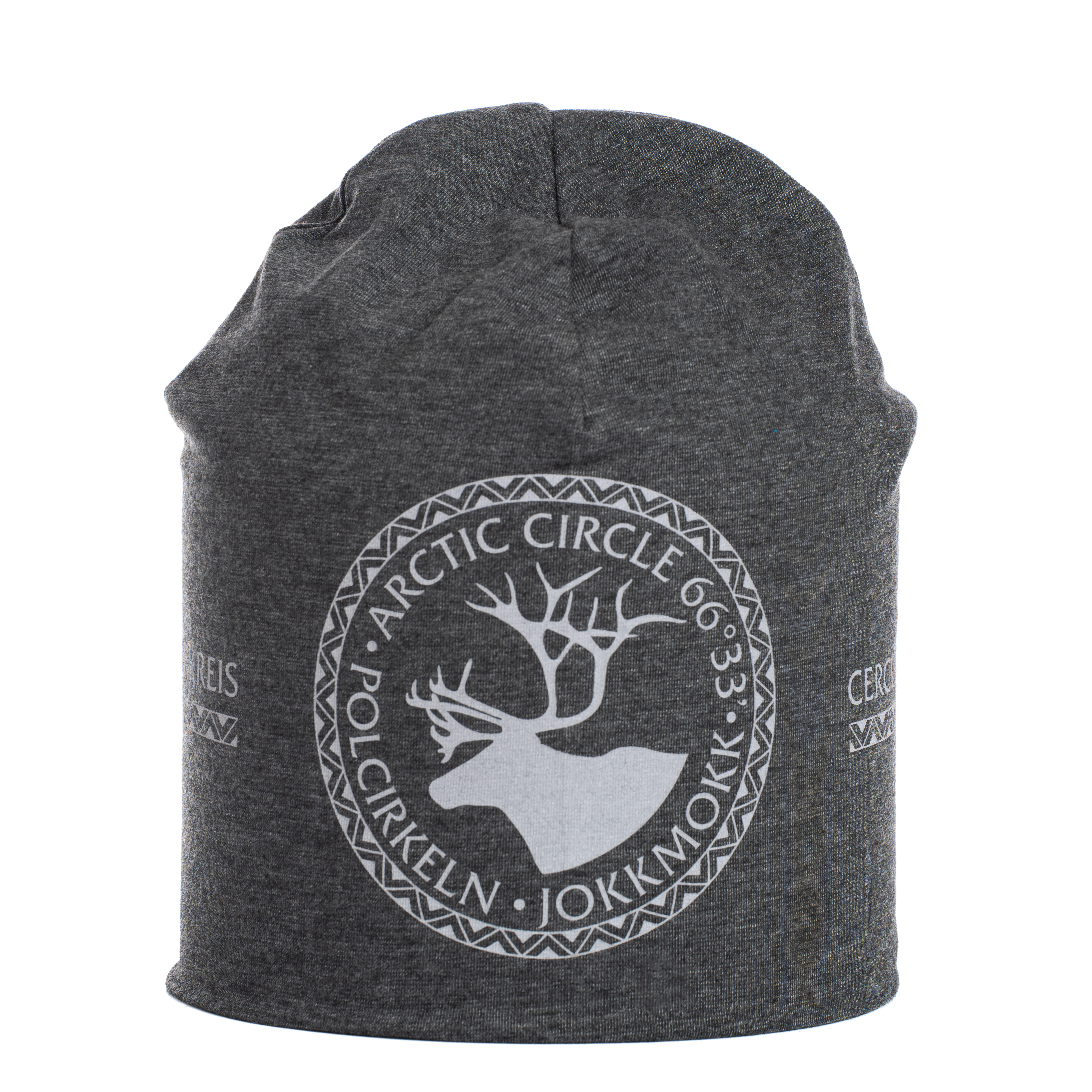 Reflective beanie Arctic Circle grey