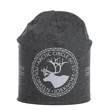 Reflective beanie Arctic Circle grey