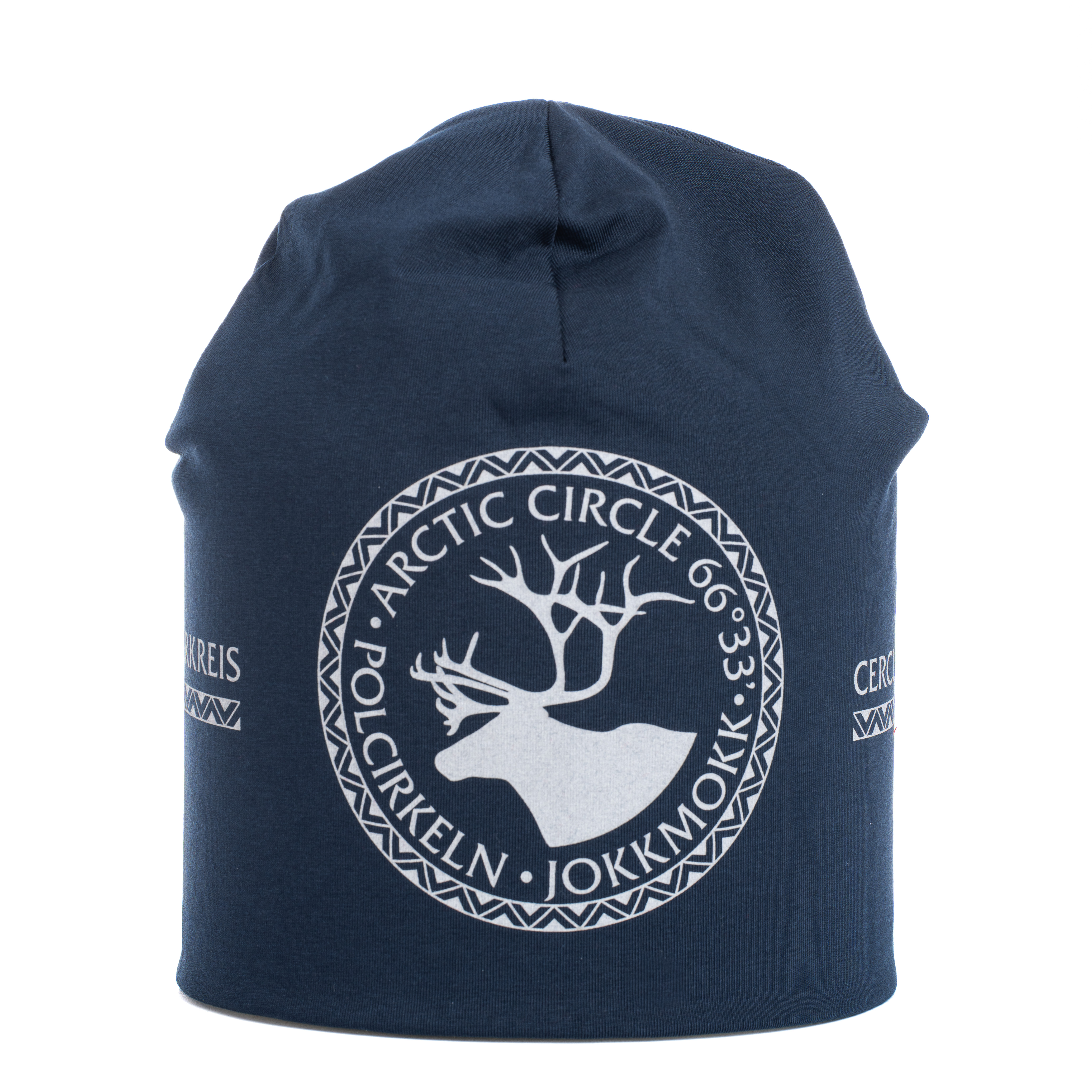 Reflective beanie Arctic Circle navy